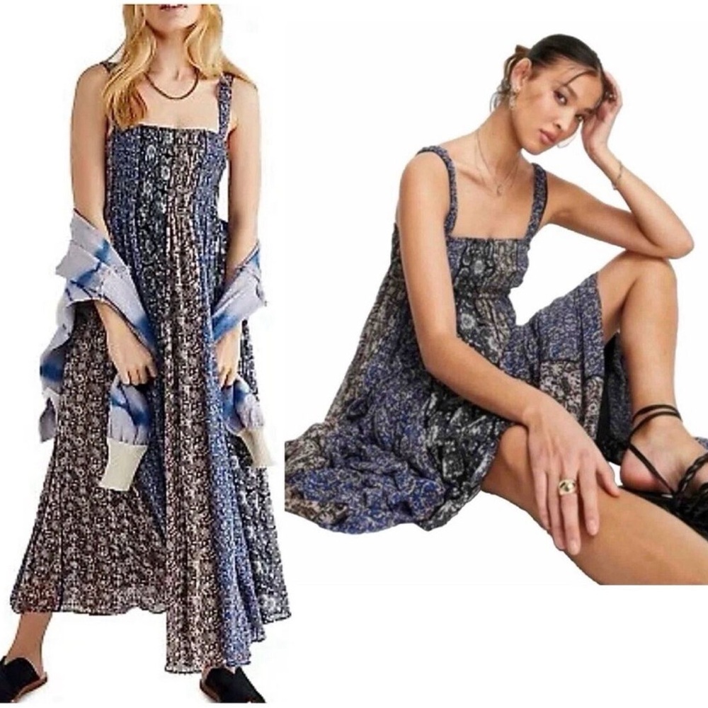 Free people “come together” maxi dress